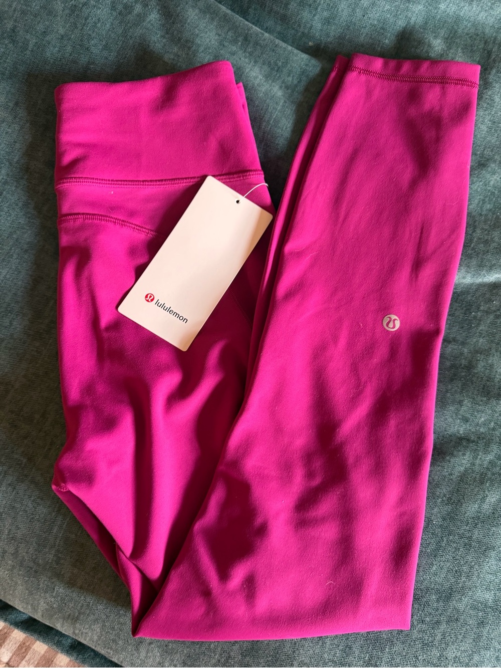 lululemon athletica Bright Pink Athletic Leggings